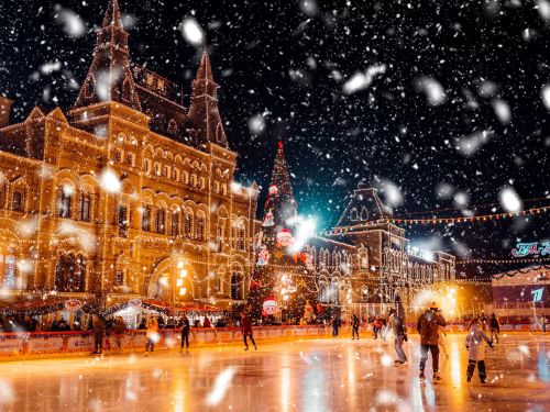 Новогодняя Москва