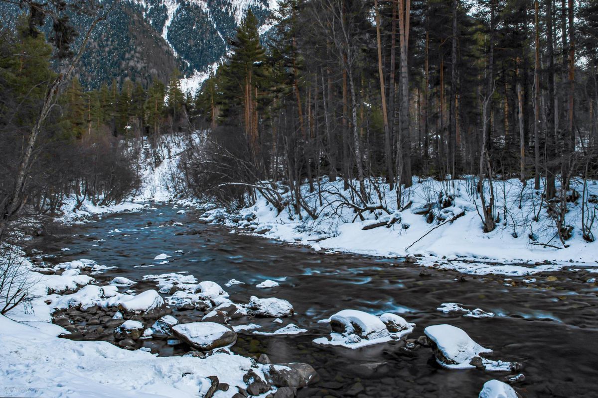 По склонам снежного Архыза