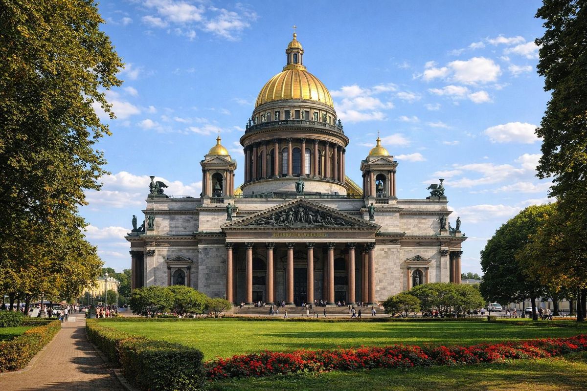 Праздник закрытия фонтанов в Санкт-Петербурге (Ж/Д тур)