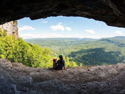 Мезмай: орлиная полка и термальный источник (актив-тур)
