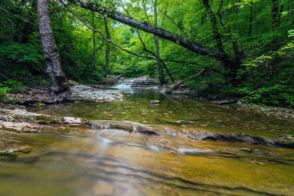 Водопады реки Жане, Голубая бездна, замок Шато-де-Талю