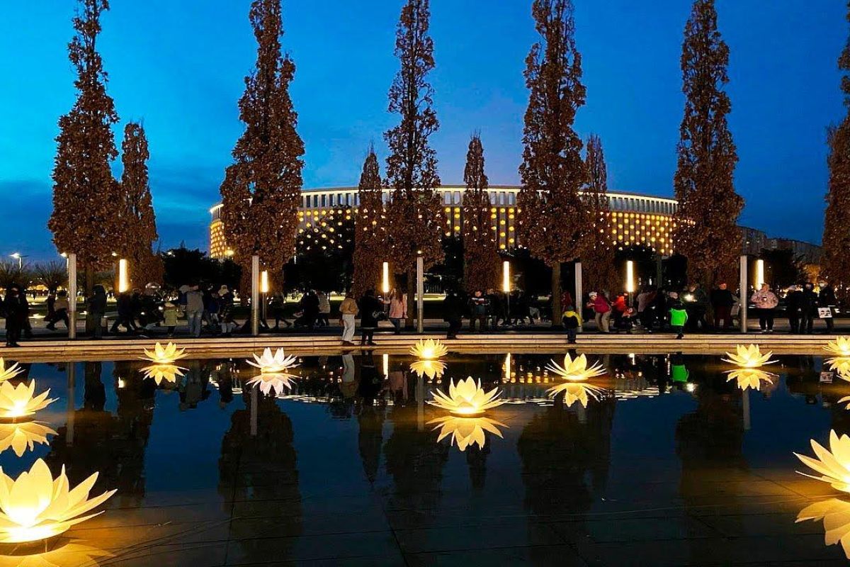 Парк Галицкого в Краснодаре и океанариум «Океан» + ул. Красная