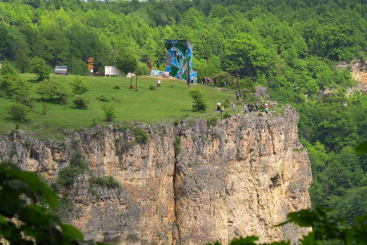 Свято-Михайловский Монастырь, гора Физиабго и ущелье Мишоко