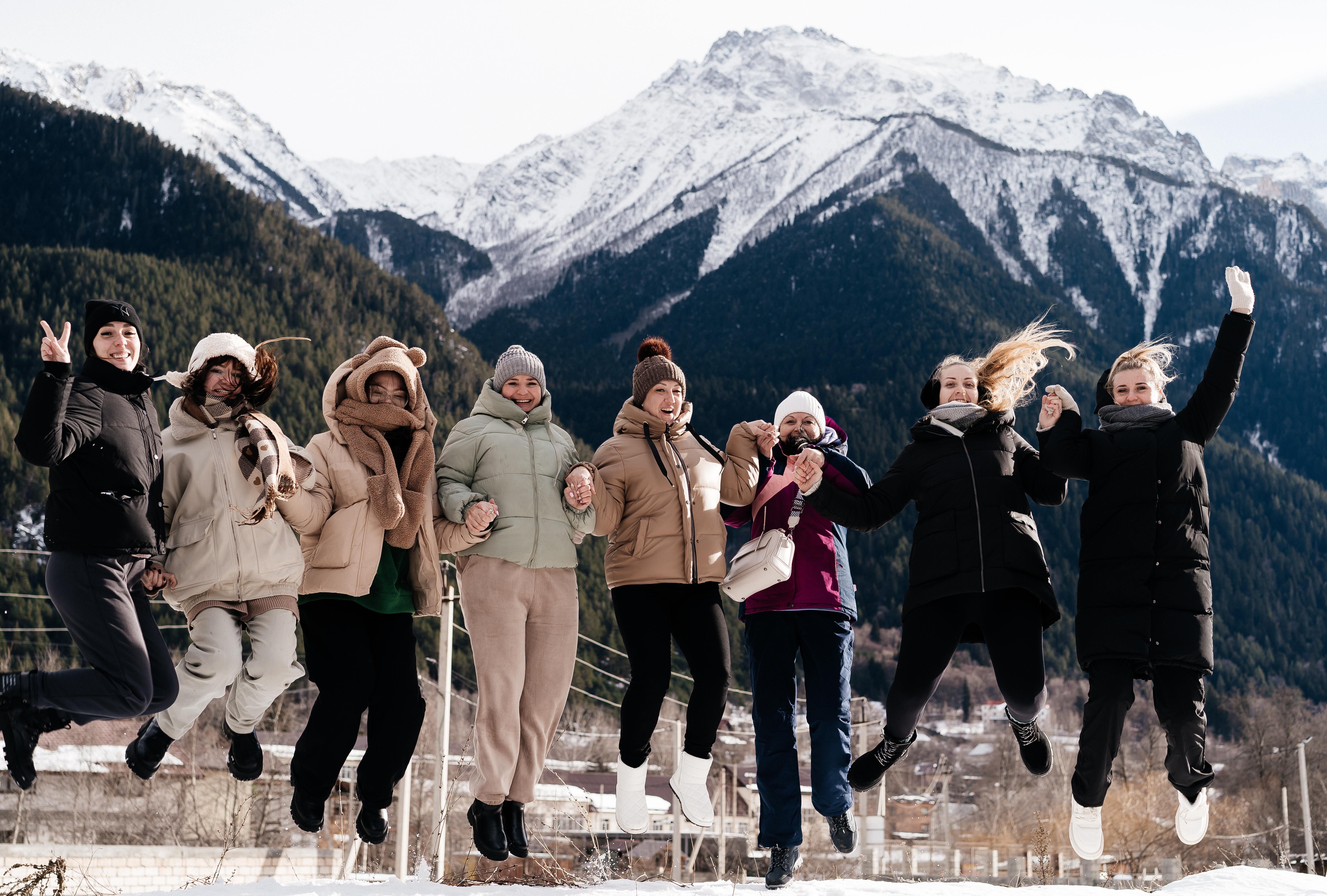 Домбай (комбо-тур): горнолыжка/экскурсии + термальный источник